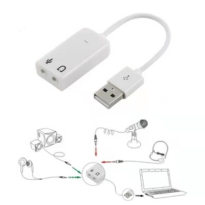 <span class=keywords><strong>Tarjeta</strong></span> de Sonido USB <span class=keywords><strong>Virtual</strong></span> 7.1 3D, Adaptador de Audio USB Externo, USB a Jack de 3.5mm, <span class=keywords><strong>Tarjeta</strong></span> de Sonido para Auriculares, Micrófono y Teléfono, para Computadora Portátil, Notebook, PC - Product Image 3