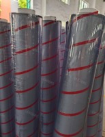 Film en rouleau PVC de qualité industrielle, super transparent, résistant à l'humidité, souple et personnalisable, fourni directement par l'usine