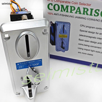 Console de machine de grue à commande latérale CPU JY-100F Accepteur de pièces de performance supérieure pour jeux d'arcade
