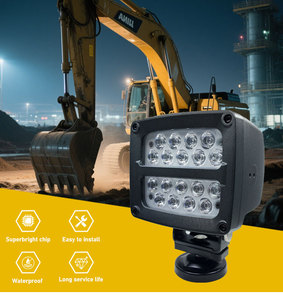BSG180W LED 工作灯 7 英寸超亮黄色 LED 工作灯 20000LM 越野驾驶灯 IP68 防水 9-36V 12 个月保修 - Product Image 6
