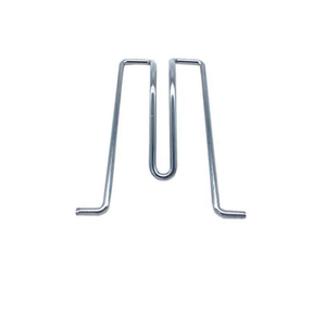 Custom Wire Forms Clothespin Spring Retaining Metal Stainless Steel Binder <b>Clips</b> With <b>Hook</b> - Product Image 4