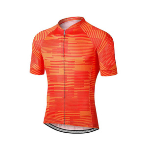 Sublimado <span class=keywords><strong>personalizado</strong></span> nombre del equipo Logo número impresión transpirable secado rápido <span class=keywords><strong>ciclismo</strong></span> ropa desgaste manga corta <span class=keywords><strong>ciclismo</strong></span> Jersey - Product Image 4
