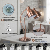 Lampe chauffante infrarouge professionnelle pour buffet et maintien au chaud des aliments, équipement de cuisine commerciale pour hôtels