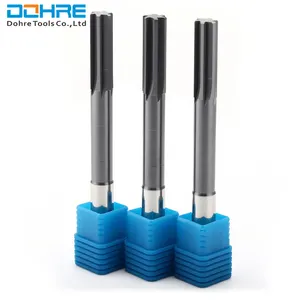 DOHRE High Quality Solid Tungsten Carbide Tipped Straight Flutes Drilling/Reamer Bits