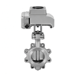 Vanne papillon électrique COVNA en fonte, haute performance, AC220V, DN50, avec raccords à pattes, pour eau, taille de port 2 1/2 pouces, garantie 90 jours - Product Image 3