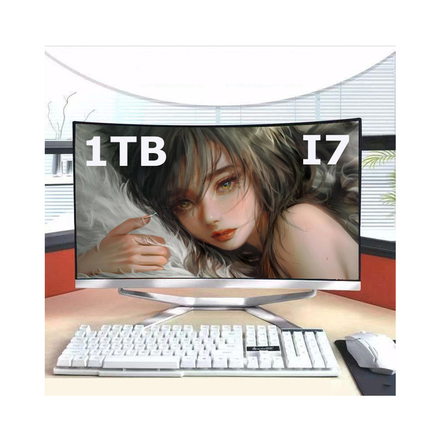 I3/i5/i7/i9 21.5'' 23.8'' 27'' AIO PC 16GB 32GB 256GB 512GB 1920*1080P Win 10/11 System All in One PC Computer for Home Office