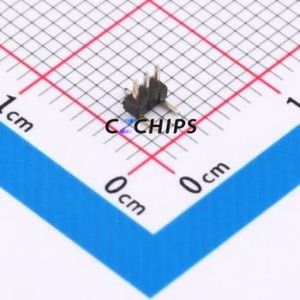 A100UL-WD03P Pin Header SMD,P=1mm Connector ( Pin Structure: 1x3P )( Pitch: 1mm )( Round Pin / Square Pin: Pin Header ) - Product Image 1