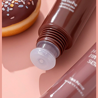 Gloss à lèvres magique hydratant et brillant à base de plantes, saveur fruitée, avec logo personnalisé, base de gloss à lèvres scintillante pour marque privée