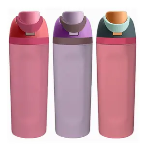 Eco Friendly Factory Custom Logo 20 Oz Insulated Stainless Steel Drink Cup Bottle Thermal Freesip Water Bottle