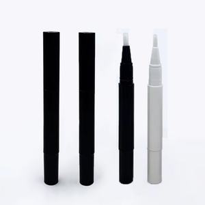 3ml 5ml Cosmetic <b>Container</b> Pen Pink Gold <b>Clear</b> Black Empty Twist Cuticle Oil Pen with Brush - Product Image 1