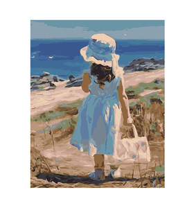 Ánh nắng mặt trời ba lê sơn dầu kỹ thuật số không khung kết hợp khung đa biên giới phong cách bên trong số bức tranh số - Product Image 6