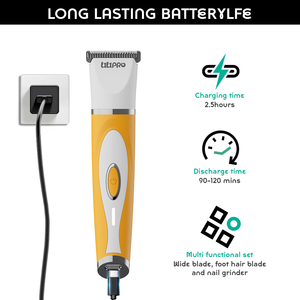LILIPRO ZP-305 - Juego Profesional de Cortadora de Pelo <span class=keywords><strong>para</strong></span> <span class=keywords><strong>Perros</strong></span> 3 en 1 Recargable, Cortadora de Pelo Inalámbrica Silenciosa <span class=keywords><strong>para</strong></span> Mascotas, Lima Eléctrica <span class=keywords><strong>para</strong></span> Uñas de Gato - Product Image 3