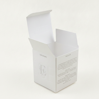 Boîte d'emballage personnalisée en papier coton avec fermeture automatique et feuille holographique pour masques de soin en feuille