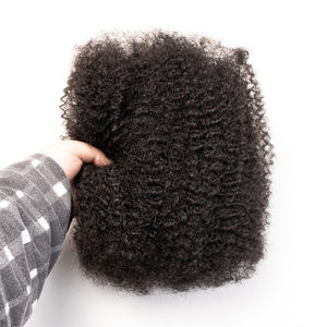 Mèches pour tresses africaines <span class=keywords><strong>Afro</strong></span> Kinky en vrac, cheveux humains pour tresses torsadées, vente chaude - Product Image 3
