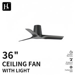 Ventilador de Techo de Frecuencia Variable OEM/ODM de 42 y 52 Pulgadas, Moderno, con Motor de Cobre, 3 Aspas de ABS y Control Remoto - Product Image 2