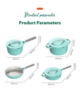 Poêle en métal antiadhésive domestique transfrontalière Wok à fond plat pour cuisinière à induction cuisinière à gaz Wok poêle à frire et à soupe - Product Image 6