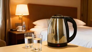 Stainless Steel High-Power <strong>Fast</strong> <strong>Boiling</strong> 1.8L Cordless Electric <strong>Kettle</strong> with Keep Warm Function for Household Use - Product Image 2