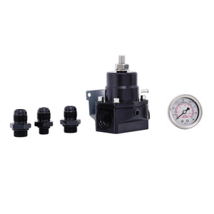 Individueller 8AN 10 <span class=keywords><strong>AN</strong></span> 6 <span class=keywords><strong>AN</strong></span> EFI Kraftstoffdruckregler, AN8 Hochdruck-Kraftstoffregler mit Booster schwarz - Product Image 4