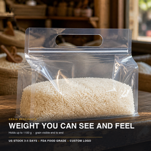 Clear Green Tea <b>Bag</b> 28x18+4cm 11x7in Flat Bottom Loose Leaf Pouch <b>Zip</b> Aroma Seal Herbal Tea Packaging Zipper Sencha Manufacturer - Product Image 6