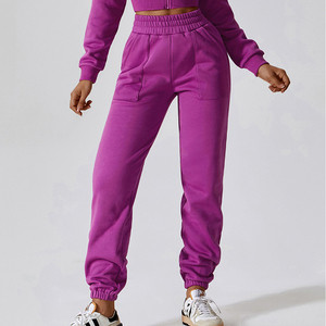 Ensemble deux pièces personnalisé Y2K Streetwear en polyester/coton écologique avec capuche et pantalon tie-dye pour femme - Product Image 5