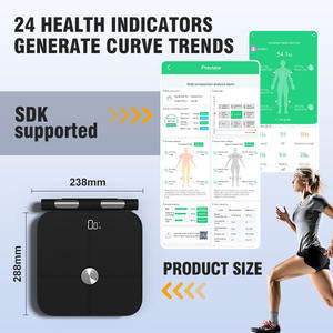 Báscula Corporal Inteligente FRK de Ocho Electrodos, Báscula Electrónica de Salud Precisa para Uso en Gimnasio en Casa, para Pérdida de Peso, Báscula Profesional para Peso Corporal - Product Image 5