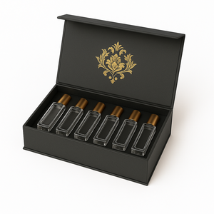 Rullo di profumo con Logo e cofanetto di 12 Mini profumi di <span class=keywords><strong>Lataffa</strong></span> da 50ml-perfetto per la confezione rigida - Product Image 1