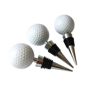 Заводская оптовая продажа, настраиваемый логотип, пробка для гольфа, подарочный набор, Металлический Штопор