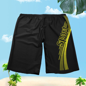 กางเกงว่ายน้ำชายแบบขาสั้น พลัสไซส์ ทรงหลวม ลายพิมพ์ สำหรับว่ายน้ำ กีฬาทางน้ำ ชุดชายหาดสำหรับผู้ใหญ่ - Product Image 2