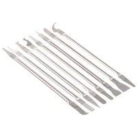 Cuchillas de desmontaje de Metal 8 en 1, juego de herramientas de reparación de teléfono, removedor de mano, herramienta de reparación de ordenador BGA, CPU, Chip IC