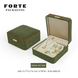 FORTE prezzo all'ingrosso a buon mercato portagioie regalo personalizzato per le donne regalo di compleanno gioielli custodia viaggio San Valentino regalo per lei - Product Image 2
