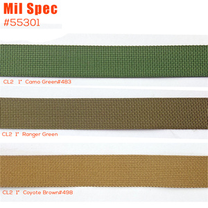 Jude <span class=keywords><strong>Webbing</strong></span> Nylon dây đai tùy chỉnh thiết kế Molle Mil-Spec rắn màu web ban nhạc Coyote Nâu sa mạc cát Nylon <span class=keywords><strong>Webbing</strong></span> - Product Image 2