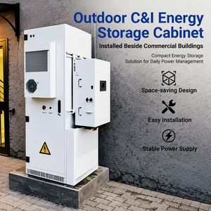 MECC 100kWh Industrial Commercial <b>Energy</b> <b>Storage</b> <b>System</b> Outdoor Solar Battery Cabinet for Factory Backup Power BESS - Product Image 1