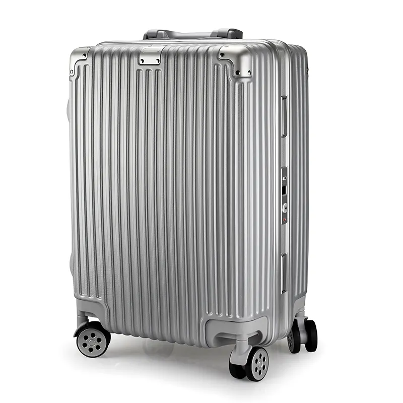 20 Inch TSA Luggage Wholesale Travel Suitcase Trolley Embed Fingerprint Lock