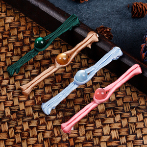 Chất lượng cao thân thiện với môi trường Cổ Điển Trung Quốc Nút Nút ếch đóng cửa với hạt Cổ Điển Trung Quốc phong cách - Product Image 1