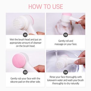 <span class=keywords><strong>Brosse</strong></span> de massage pour le visage, nettoyage en profondeur, Portable, charge sans fil, 1 pièce, nouveau Design - Product Image 5