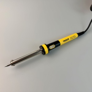 <span class=keywords><strong>Fer</strong></span> à <span class=keywords><strong>souder</strong></span> PINSUN 60W avec indicateur LED, poignée en silicone souple antidérapante, design moderne et élégant pour la réparation électronique - Product Image 1