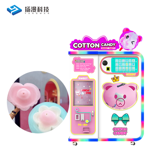 Directo de fábrica Gana <span class=keywords><strong>dinero</strong></span> Comercial Niños Máquina expendedora automática de algodón de azúcar Robot de algodón de azúcar <span class=keywords><strong>para</strong></span> <span class=keywords><strong>vender</strong></span> - Product Image 1