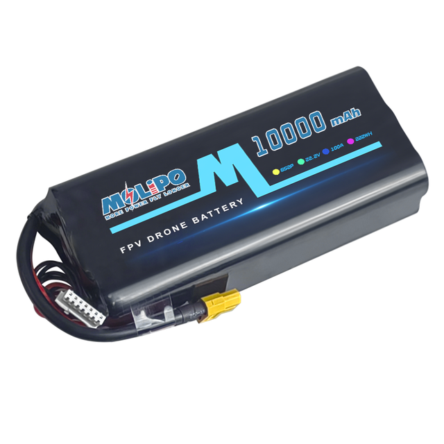 Molipo OEM Drone Battery Molicel INR21700 10000mah 6S2P 22.2V Lithium Ion Battery Pack for FPV RC UAV & Car