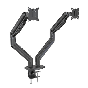 GE72 프리미엄 VESA 알루미늄 하중 20kg 회전 스프링 보조 듀얼 모니터 암 데스크 스탠드 15 ~ <span class=keywords><strong>42</strong></span> 인치 컴퓨터 화면 - Product Image 5