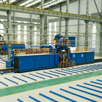 La rouille efficace enlèvent la machine polonaise de sablage de tuyau d'acier pour l'usine