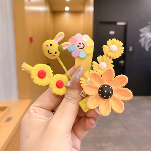 Wowei coloré fleur Fruits arc-en-ciel Barrettes enfant en bas âge bonbons Fruits pince à cheveux accessoires épingle à cheveux ensemble <span class=keywords><strong>pour</strong></span> enfants coiffures - Product Image 3