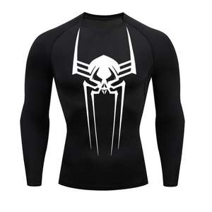 Camisa de compresión Elástica de secado rápido para hombre Running Fitness Camisas de compresión de manga corta - Product Image 4