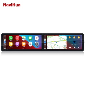 ระบบนำทางแอนดรอยด์หน้าจอคู่ Navihua สำหรับรถเบนซ์ W205 GLC ปี 2014-2018 ขนาด 12.3 นิ้ว พร้อมจอแสดงผลสำหรับผู้โดยสารด้านข้างคนขับ รองรับ CarPlay และ GPS - Product Image 1