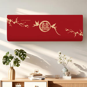 Housse de climatiseur Oberwey 86x23x30cm, anti-poussière, en polyester, style moderne minimaliste, protection universelle pour unité intérieure - Product Image 5