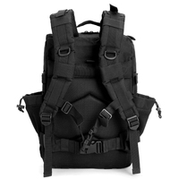 Sac à dos tactique imperméable LUPU 36-56L en Oxford avec cadre interne, camouflage, pour la randonnée, le camping et le cyclisme
