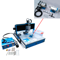 Routeur CNC pour le travail du bois, machine de gravure, de perçage et de fraisage à rail linéaire LY CNC 6090L-1.5KW 4 axes