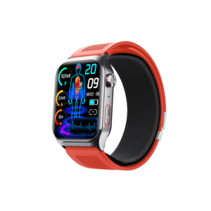 Jam Tangan Pintar Silikon Kelas Medis F520 Analisis Oksigen Darah Cahaya Merah Kelembapan Kulit Aktivitas Saraf Komposisi Tubuh Alarm Jatuh - Product Image 5