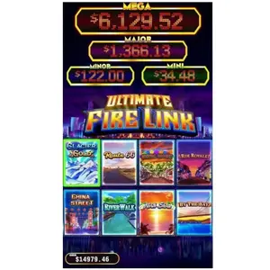 Fire link-tablero multijuego 8 en 1 para máquina de enlace de fuego, software de juego Firelink para máquinas de juego, placa pcb de juego Ultimate fire link