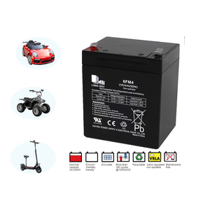 Gel pin 12V 4AH 20hr VRLA chu kỳ dài cuộc sống Pin cho đi xe trên xe - Product Image 3