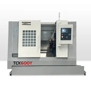 Mesin bubut Cnc pusat mesin Cnc kualitas tinggi putar TCK600Y mesin bubut vertikal mesin penggilingan CNC